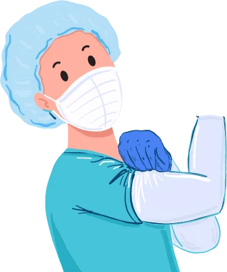 surgeon-flexing-strength